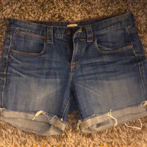 JCREW Denim Shorts - Picture 1 of 2